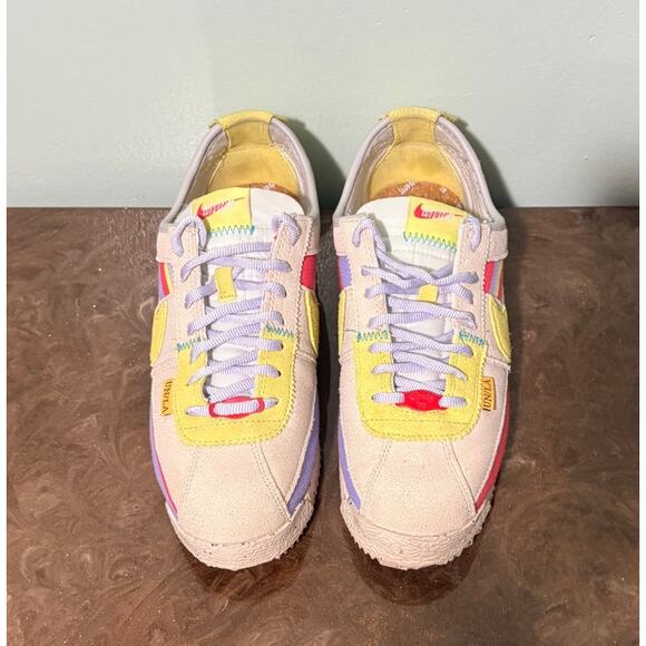 Nike x Union LA Cortez Lemon Frost Mens Size 8 - Picture 3 of 9